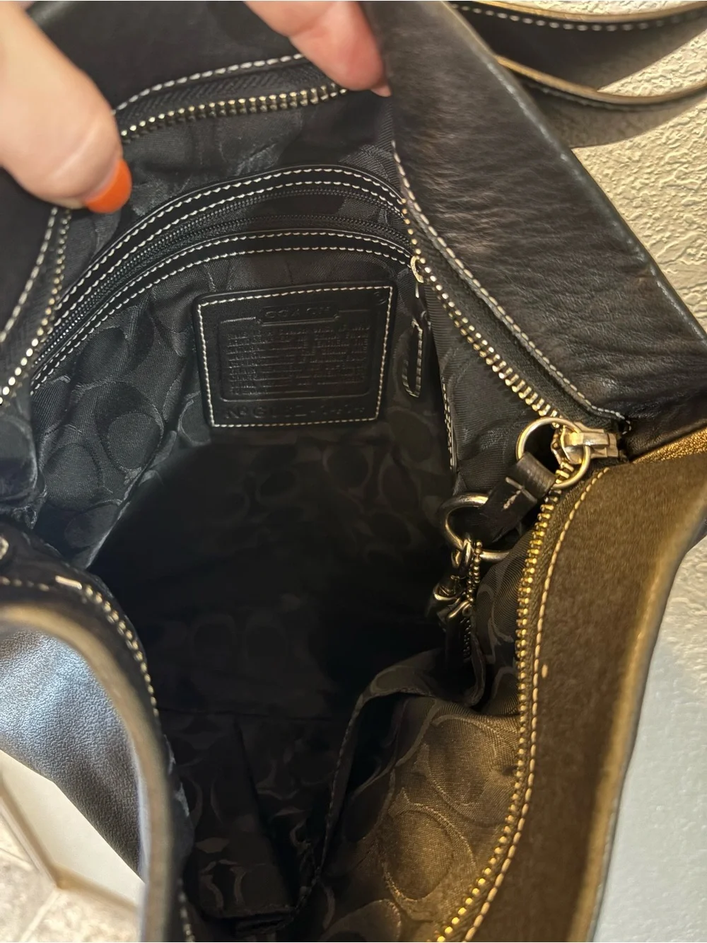 Coach black Soho Legacy Shoulder bag